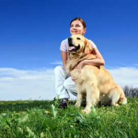 Mensch und Hund