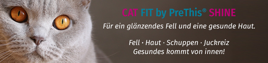 CAT FIT by PreThis SHINE für glänzendes Fell und gesunde Haut