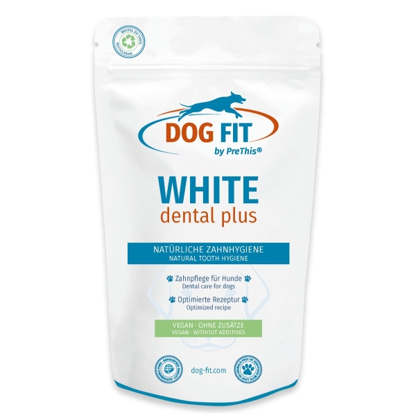 DOG FIT by PreThis® WHITE dental plus - Zahnpflege für Hunde
