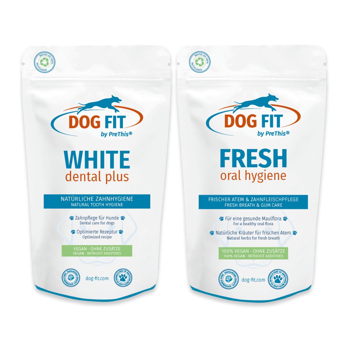 WHITE dental plus und FRESH